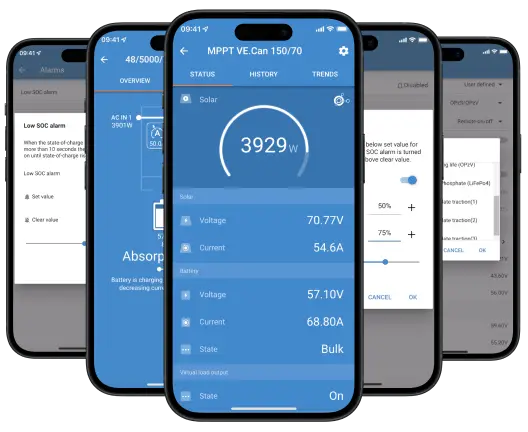 VictronConnect-sovellus