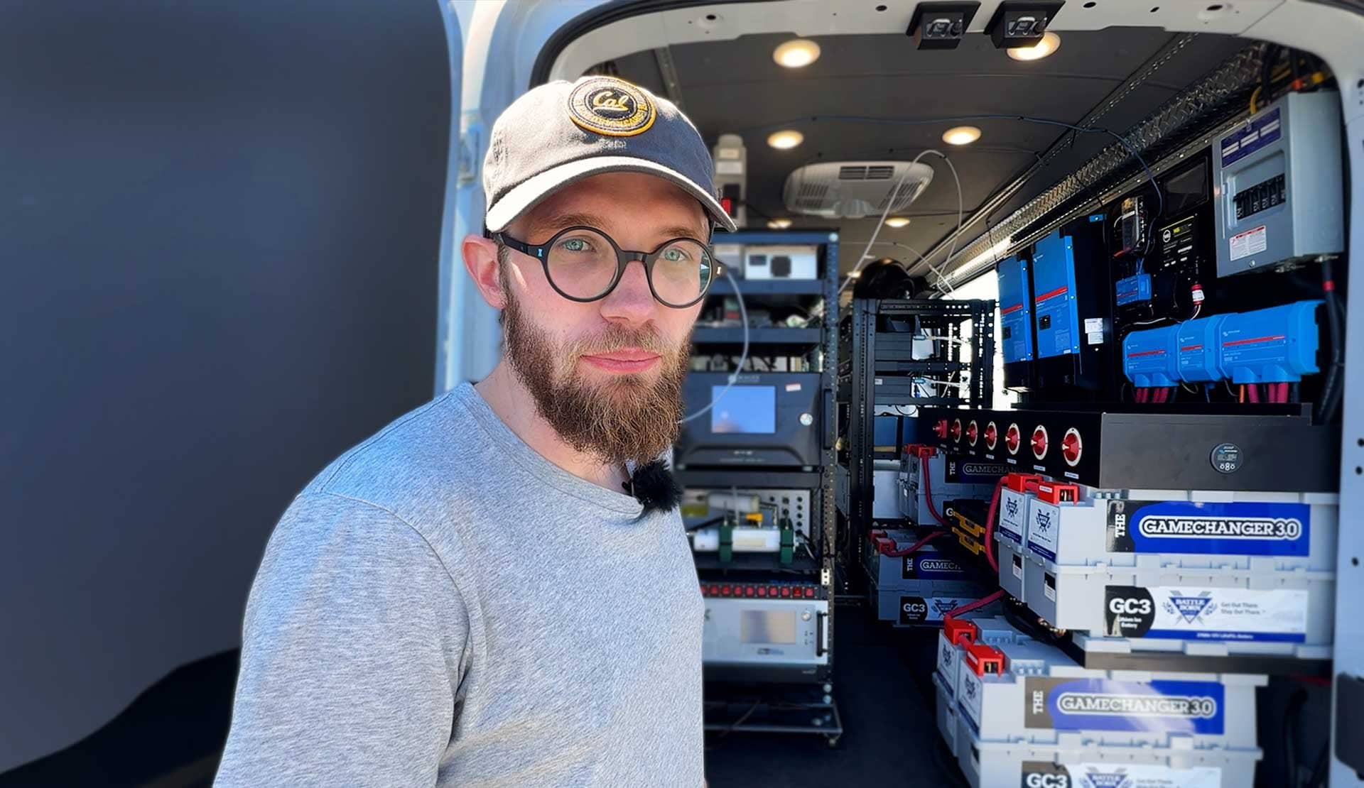 This $800,000 Lab in a van must have power 24/7