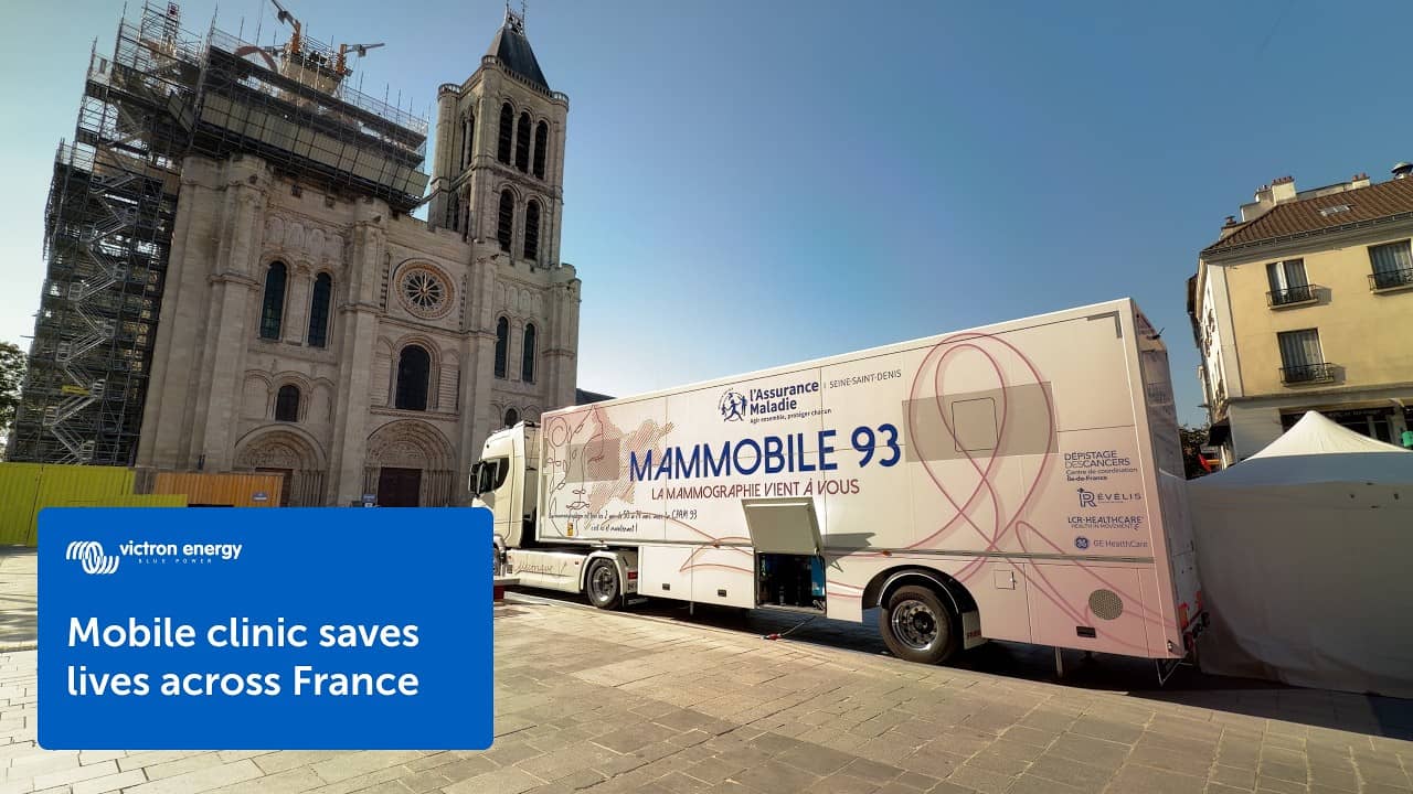 They built a Mobile Clinic and powered it using Victron Energy