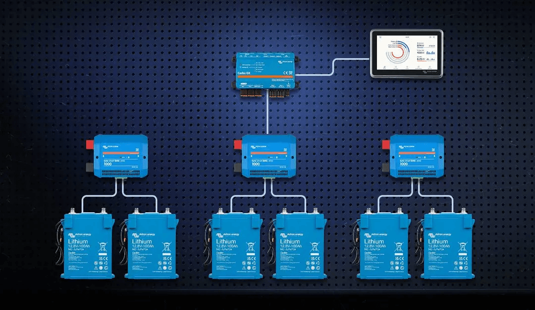 Lynx Smart BMS -rinnankytkentä