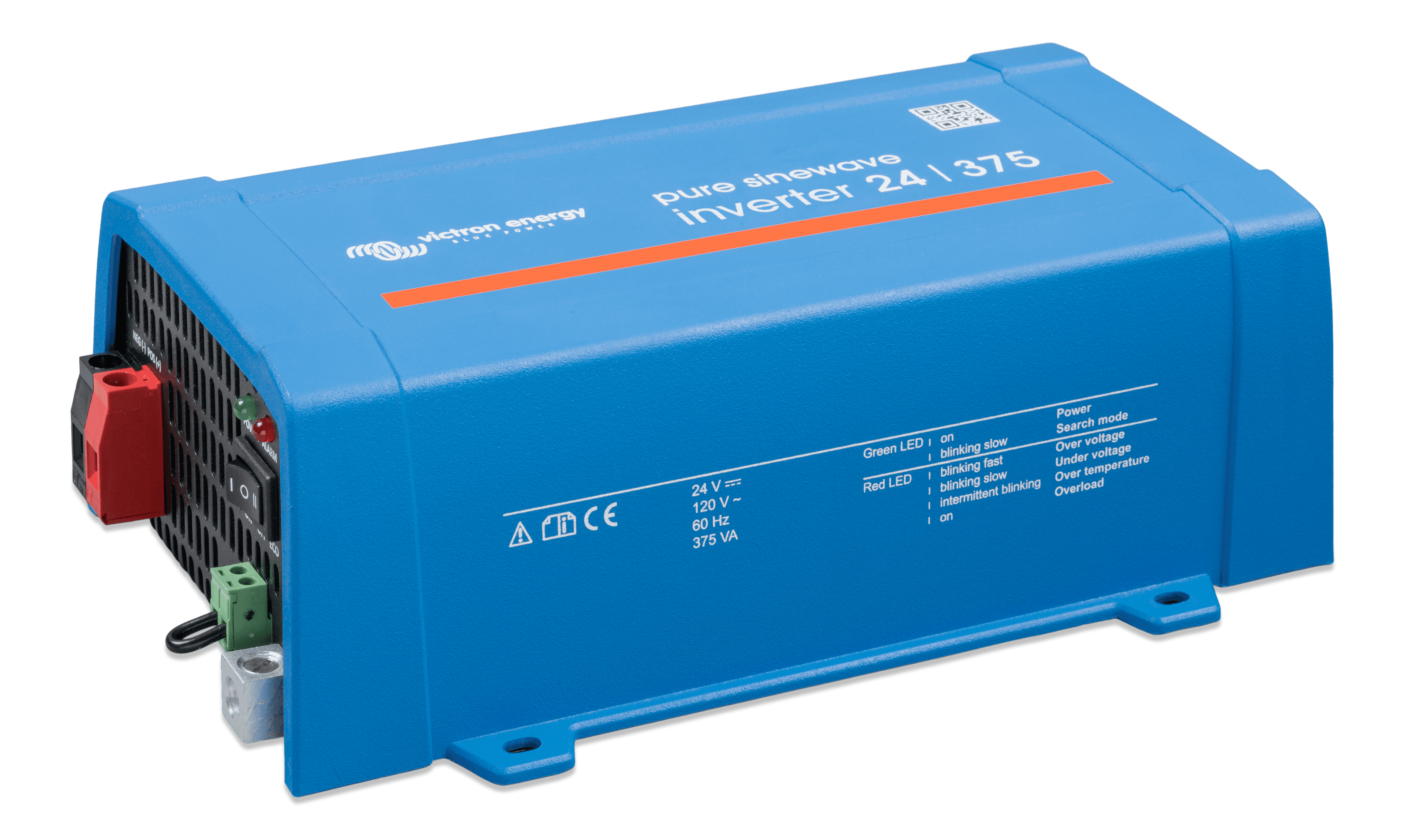 Inverter 24V 375VA 120V VE.Direct NEMA 5-15R (right)  thumbnail