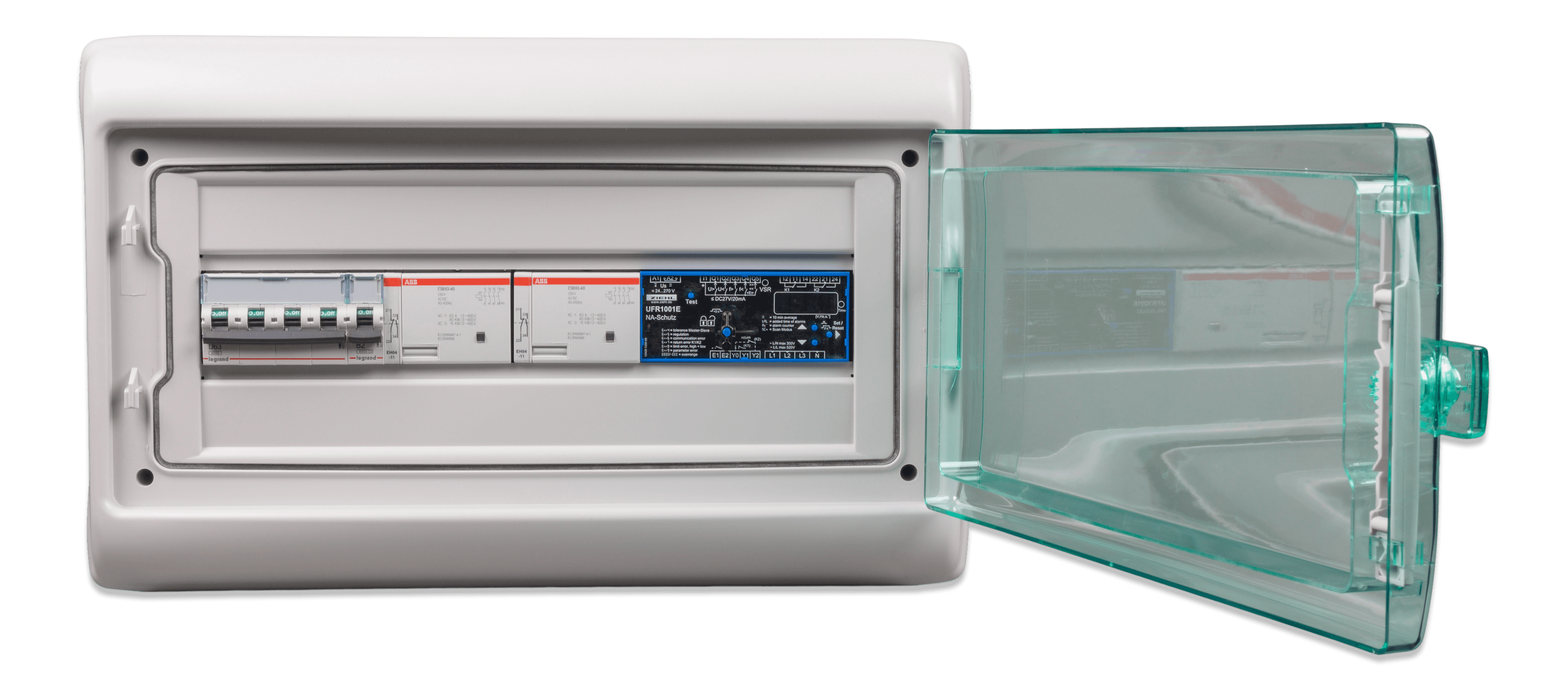 Anti-Islanding Box 63A (front open)  thumbnail