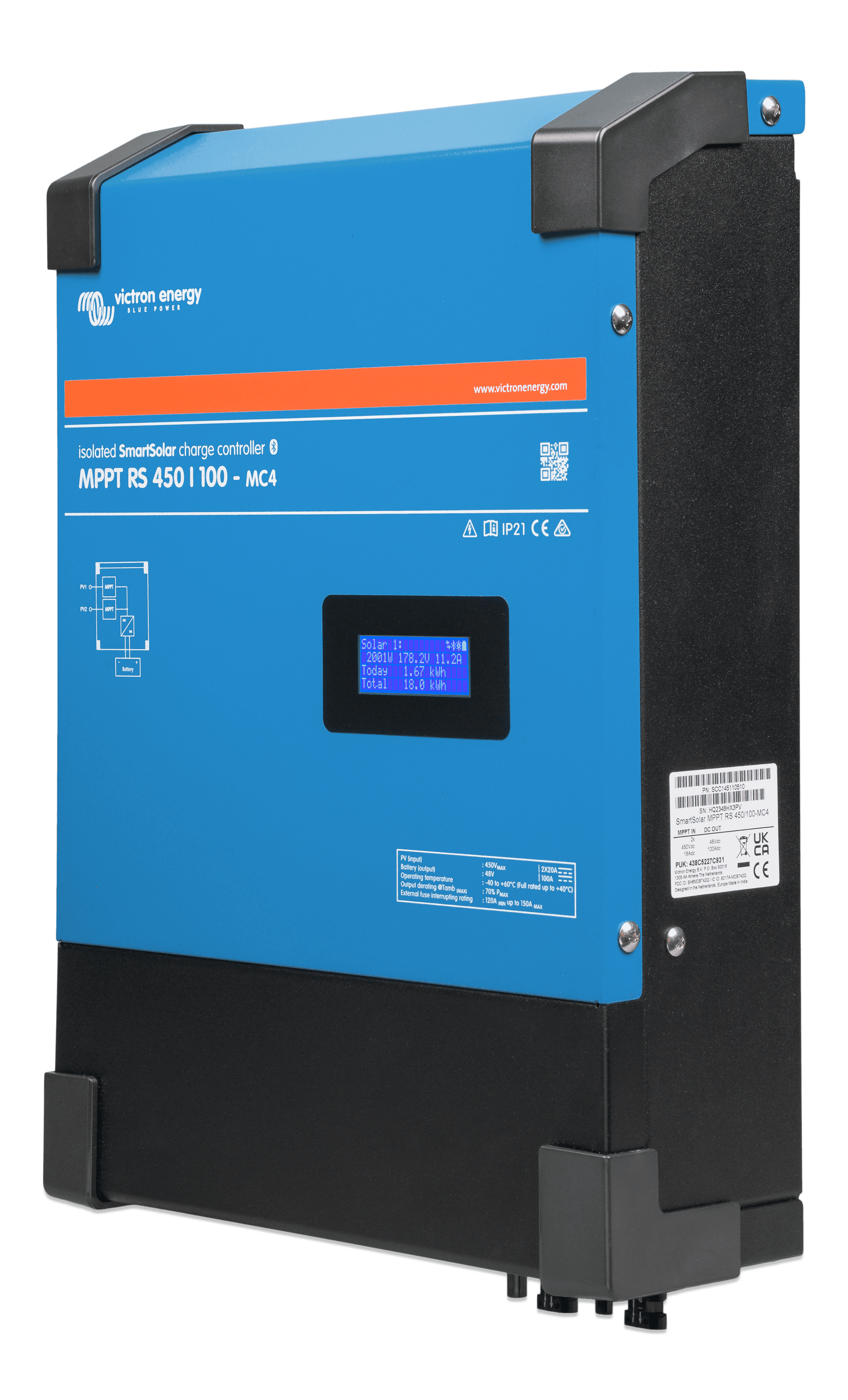 SmartSolar MPPT RS 450-100-MC4 (left)  thumbnail