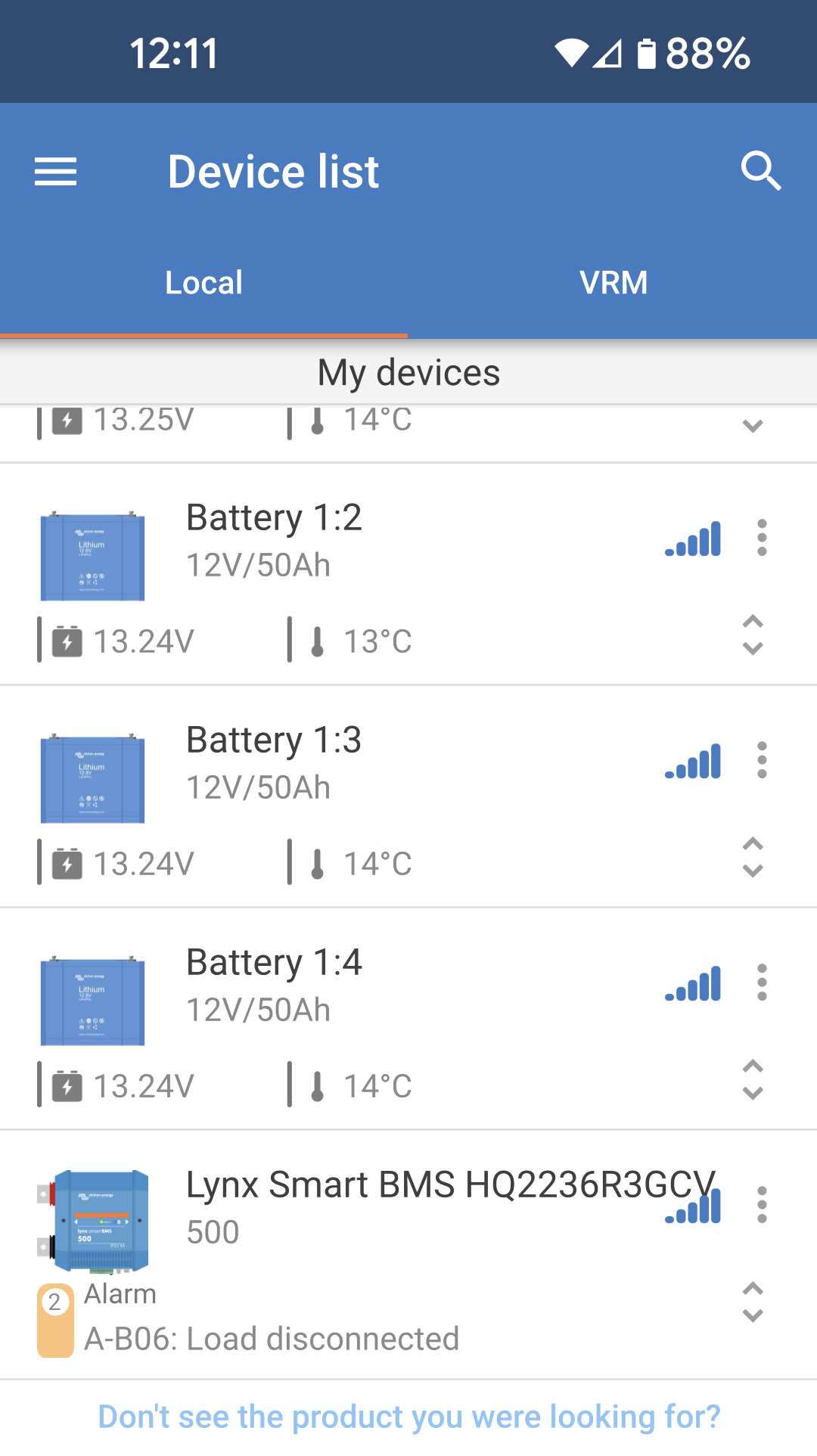 VictronConnect_Instant_readout_Bluetooth_device_alarm.png