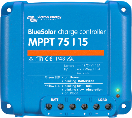BlueSolar MPPT 75/10, 75/15, 100/15 & 100/20