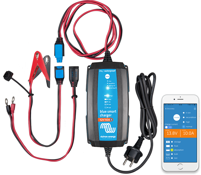 Blue Smart IP65 Charger with DC connector